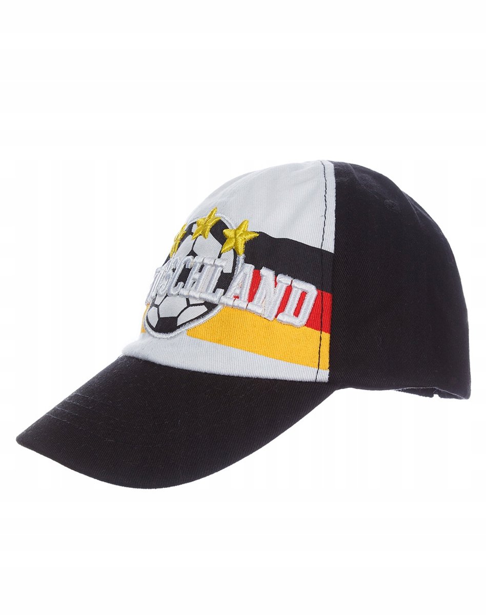 Doll Petten met Vizier Zwart Katoen Unisex Maat 47
