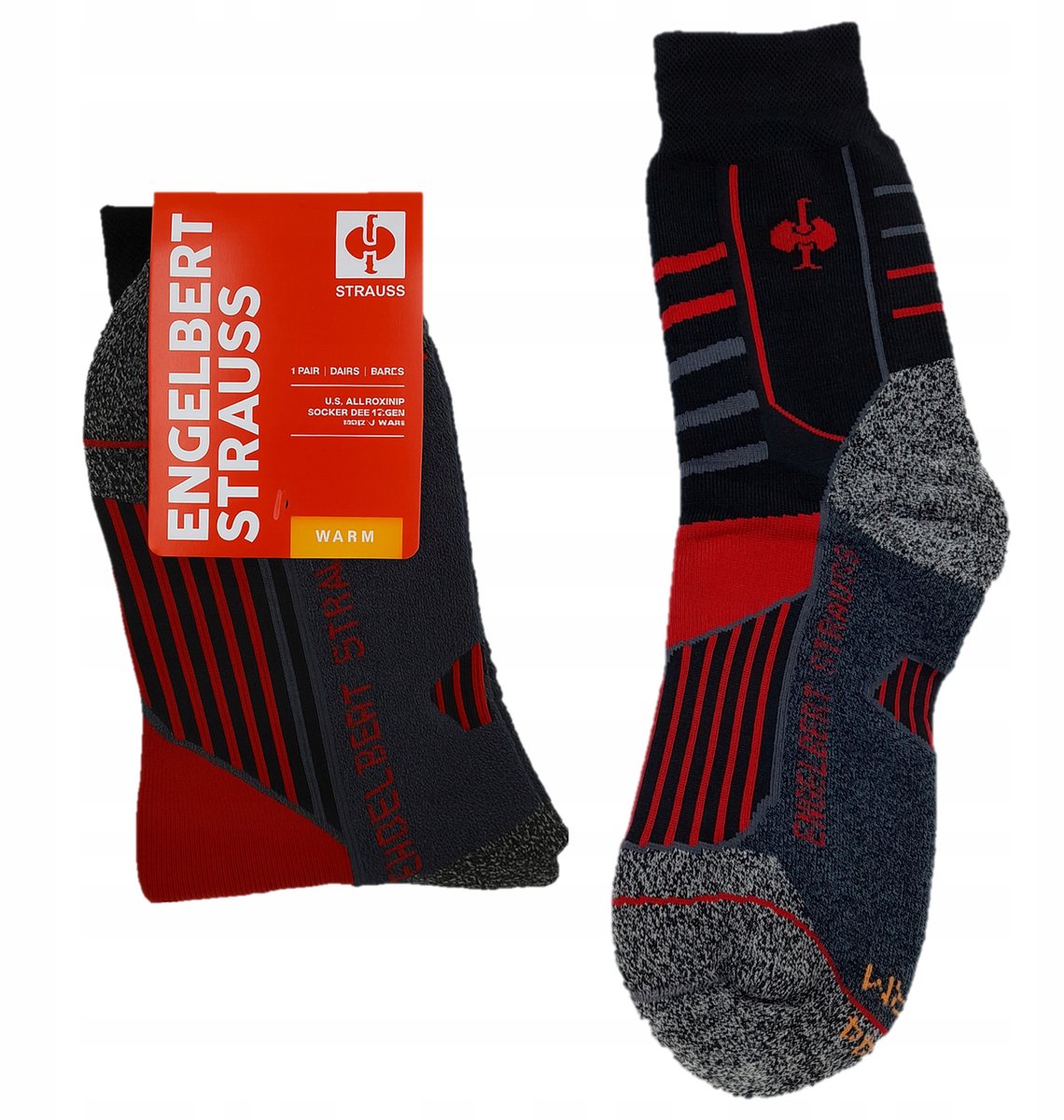 Merino Wol Kousen Strauss Warm Ademend Duurzaam Multicolor