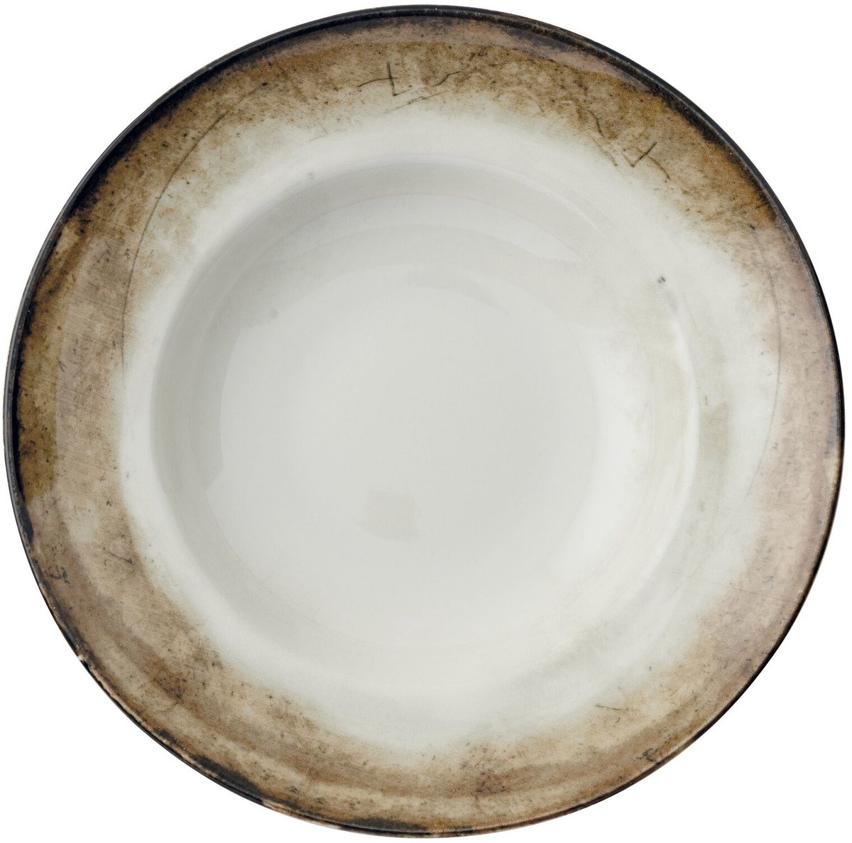 Diep Bord Arthur Krupp Porcelain Shade Earth 27 cm