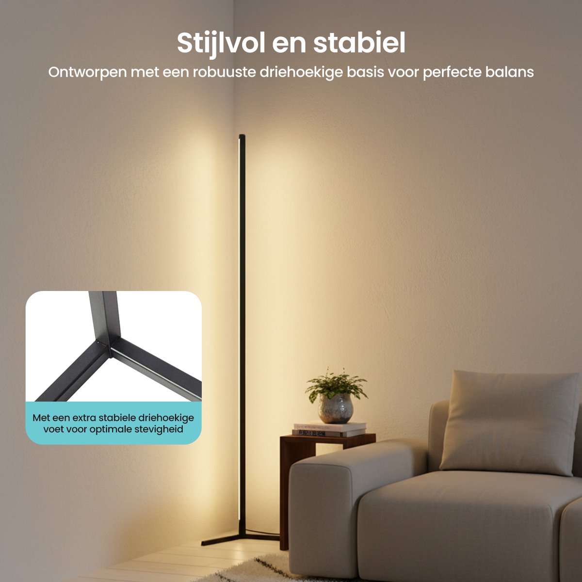 Gologi Slimme Vloerlamp LED - Hoeklamp thumbnail 4