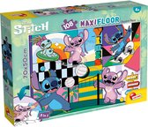 Lisciani - Lilo & Stitch - Double face - Puzzel Maxifloor - 108 stukjes