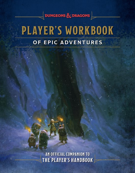 Dungeons & Dragons- Player's Workbook of Epic Adventures (Du ... - cover