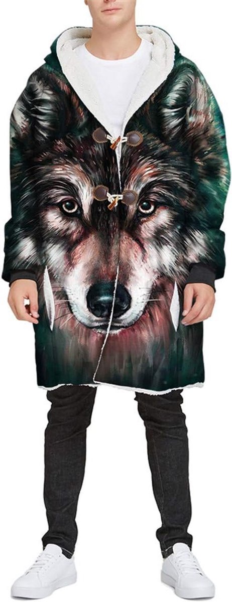 Oversized Hoodie Deken - Comfortabele, Warme Pluche Sweatshirt Deken Met Capuchon en Voorzak