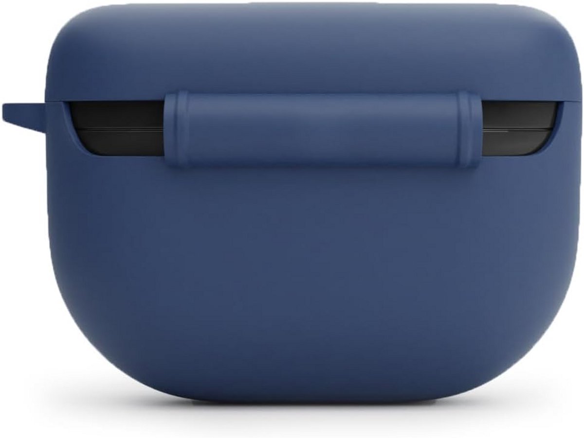 Siliconen Beschermhoes voor Draadloze Oordopjes - Schokbestendig en Krasvrij - Blauw