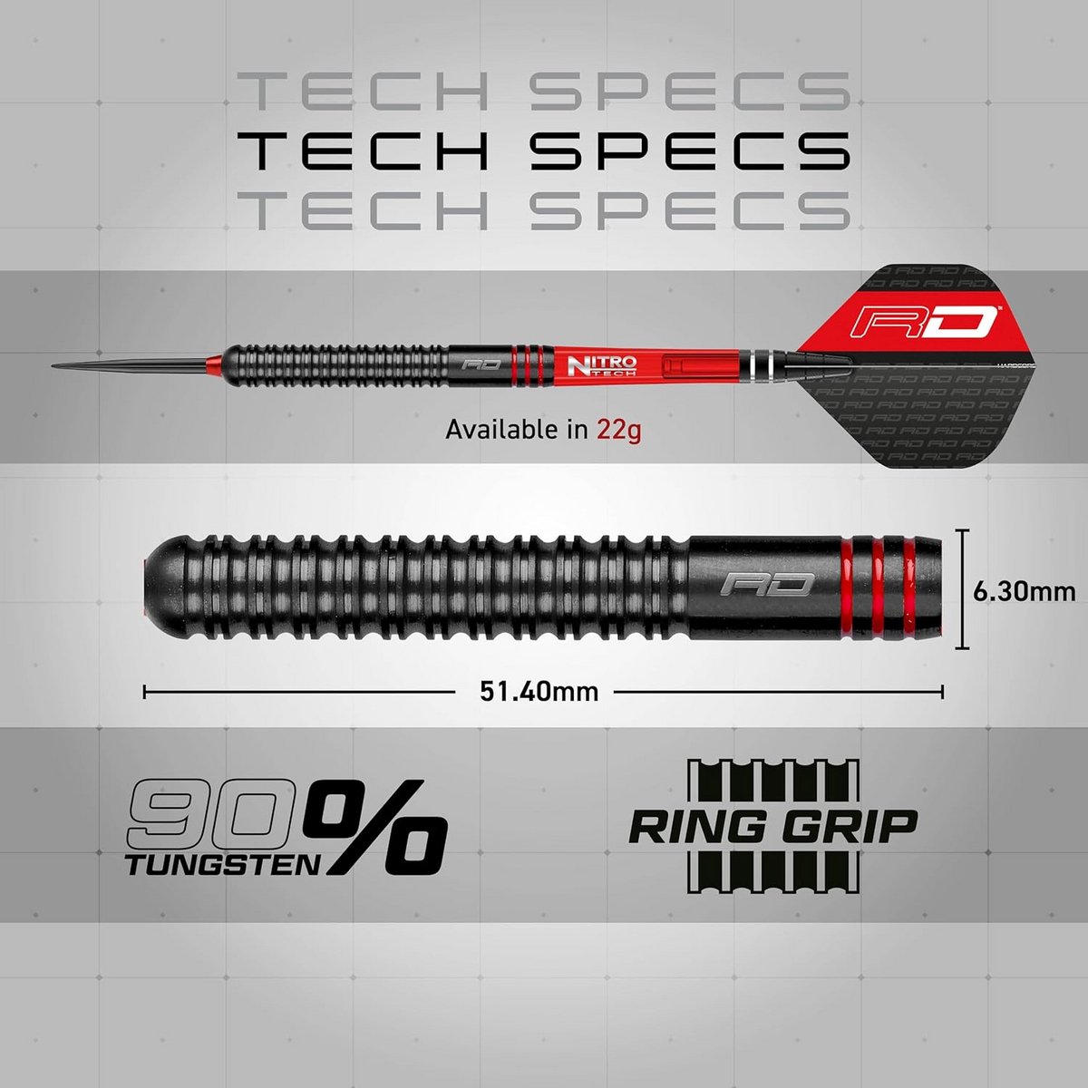 Professionele Tungsten Dartpijlen Set met Flights en Shafts