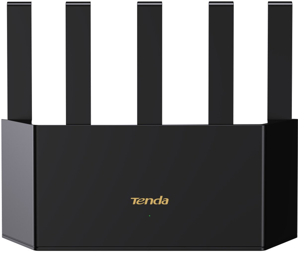 Tenda TX12L Pro wireless router Gigabit Ethernet Dual-band (2.4 GHz / 5 GHz) Black