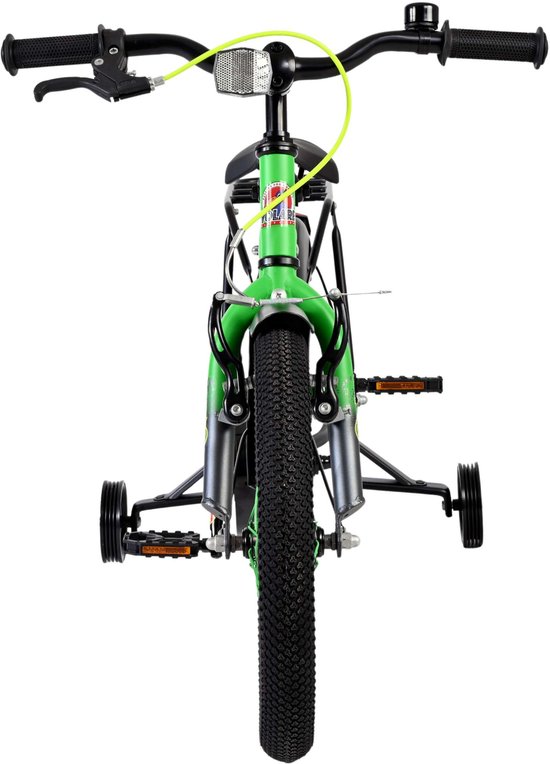 Volare Thombike Kinderfiets - Jongens - 16 inch - Groen Grijs — afbeelding 2