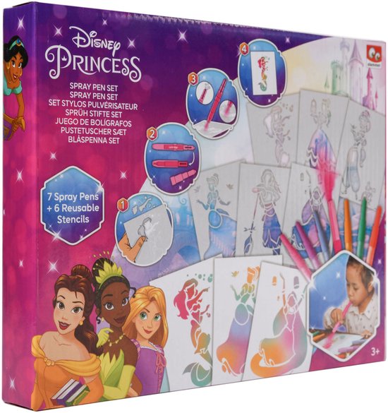 Disney princess spray pen set - blaasstiften set