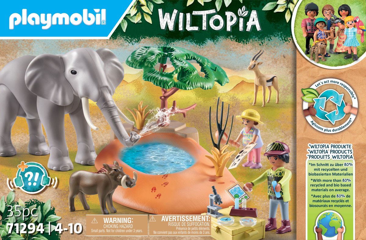PLAYMOBIL Wiltopia - Een reis naar de waterpoel - 71294 — afbeelding 13