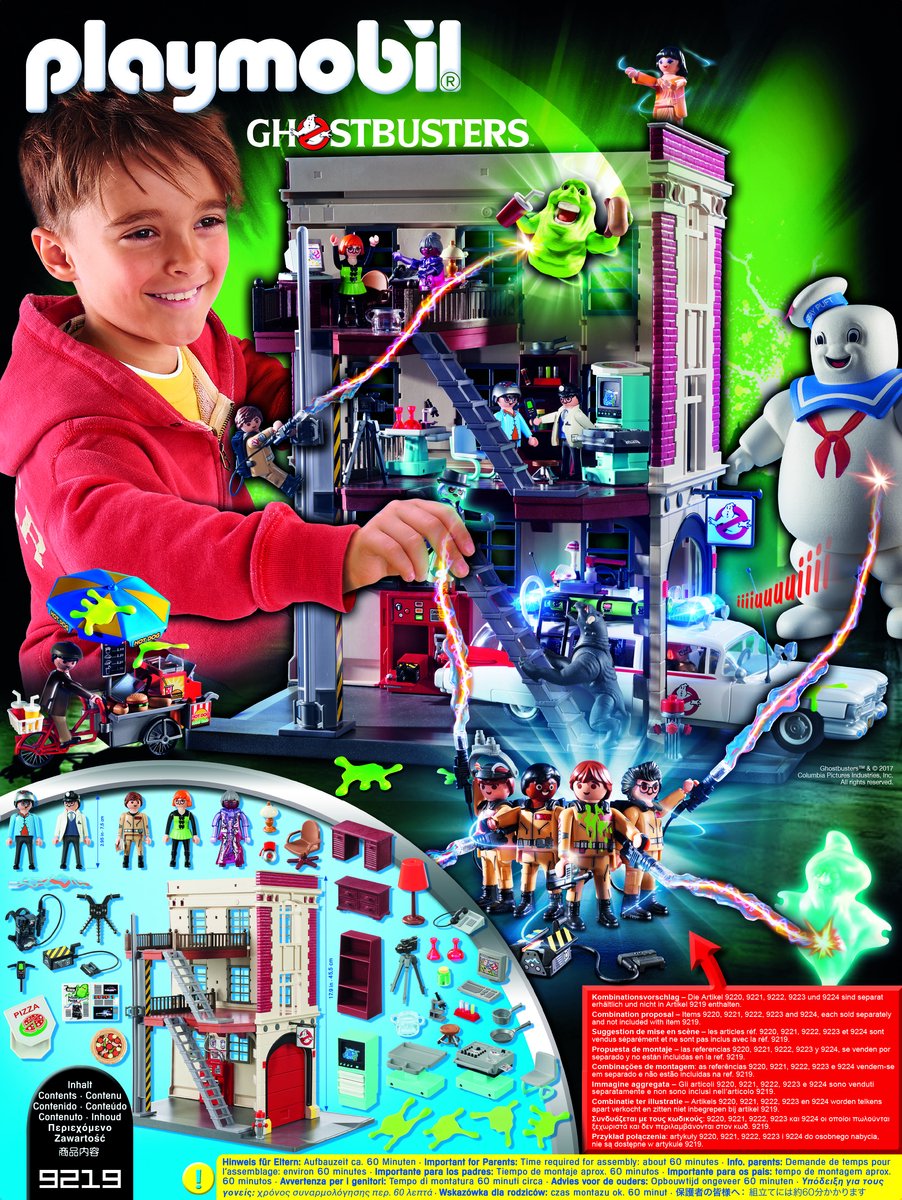 PLAYMOBIL Ghostbusters™ Brandweerkazerne  - 9219 — afbeelding 7