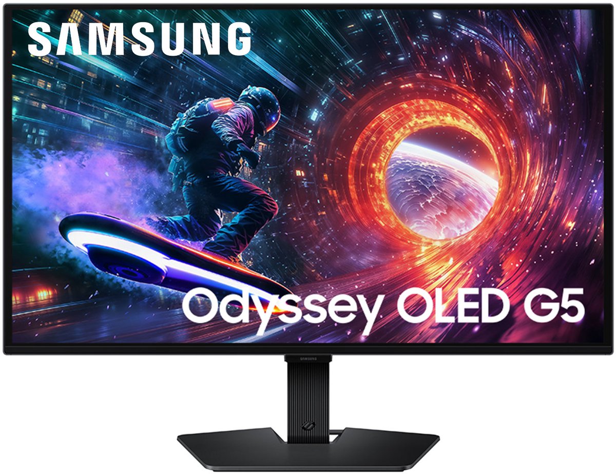 Samsung 27" Odyssey G5 G50F QHD 180Hz Gaming Monitor - Samsung Electronics Benelux - €399,00