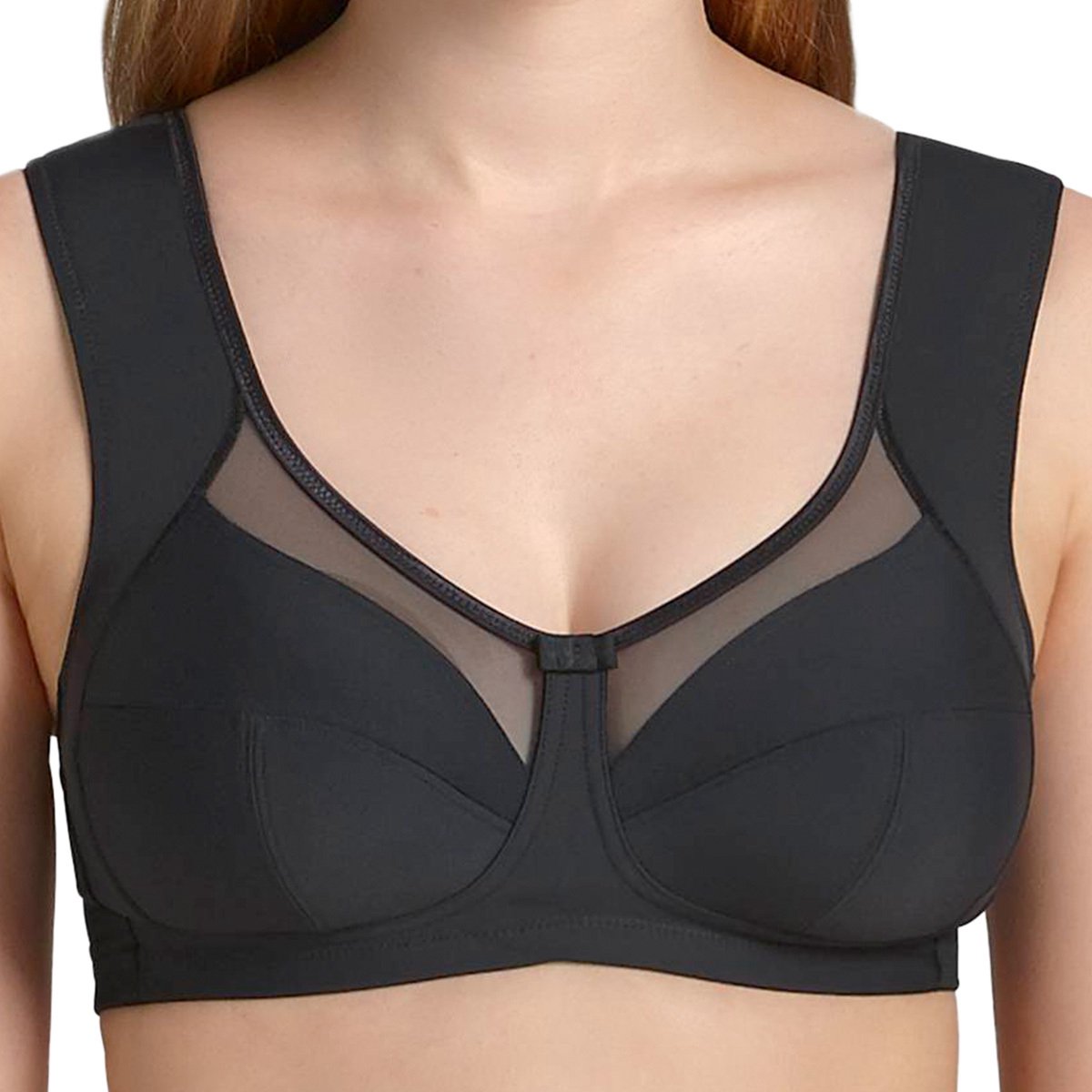 Anita Comfort Clara Comfort Bh zonder Beugel 5860 Zwart - maat EU 95C / FR 110C