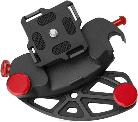 CSGoods - Quick Release Camera Clip | SLR Camera Accessoire | Hero Insta360 | Rugzak Riemen | Aluminiumlegering | 20kg Capaciteit