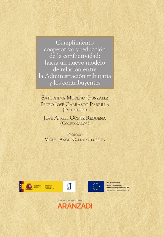 Cumplimiento cooperativo y reducción de la conflictividad:  ... - cover