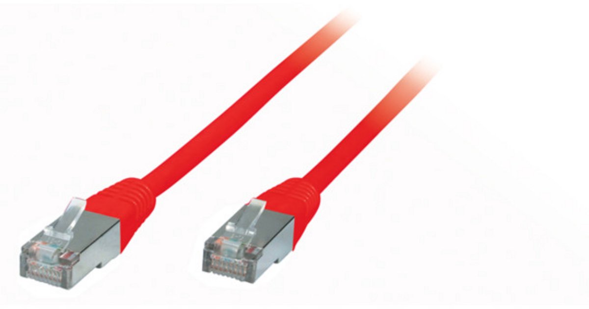 Patchkabel cat 6 S/FTP PIMF Halogenfrei rot 10m
