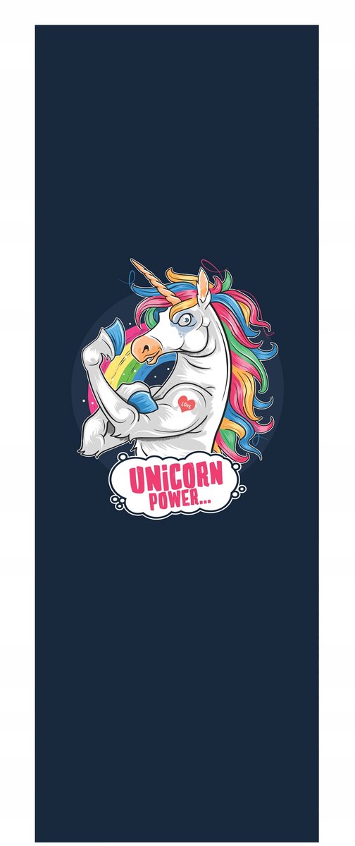 Vervangende Leżakstof met Unicorn Print - 126x41 cm