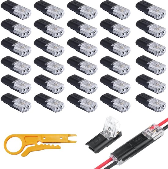Waterdichte 6-polige Stekkerset Voor Auto – 2 Stuks, Voorbedraad, Met IP65, 16 AWG, Voor Motor En Meer 3 miniatura