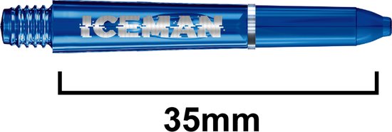 Red Dragon VRX Iceman Blue - Dart Shafts van Red Dragon — afbeelding 2