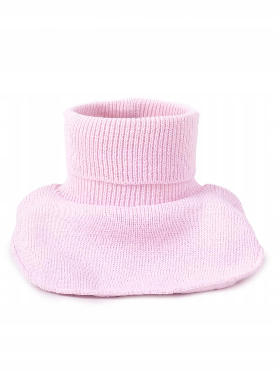 Kinder Winter Coltrui Acryl + Fleece 2-5 Jaar Roze
