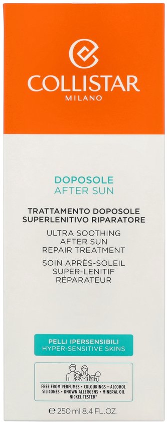 Collistar Ultra Soothing After Sun Repair Treatment - After Sun - 250 ml