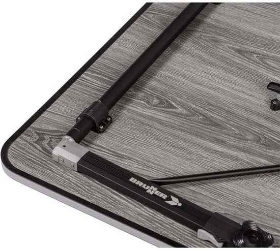 Brunner ELÙ NG 100 - Campingtafel 100 x 70 x 42/70 cm - Honingraat blad - Aluminium frame - Verstelbare poten en opbergnet van Brunner — afbeelding 5