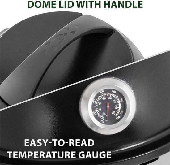 Brunner Devil BBQruiser HT Roundgrid 50 - draagbare gasbarbecue 50mbar van Merkloos — afbeelding 4