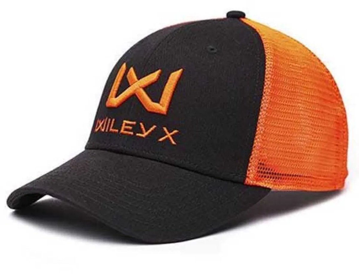 Wiley X J915 Trucker Pet Oranje Man,Vrouw