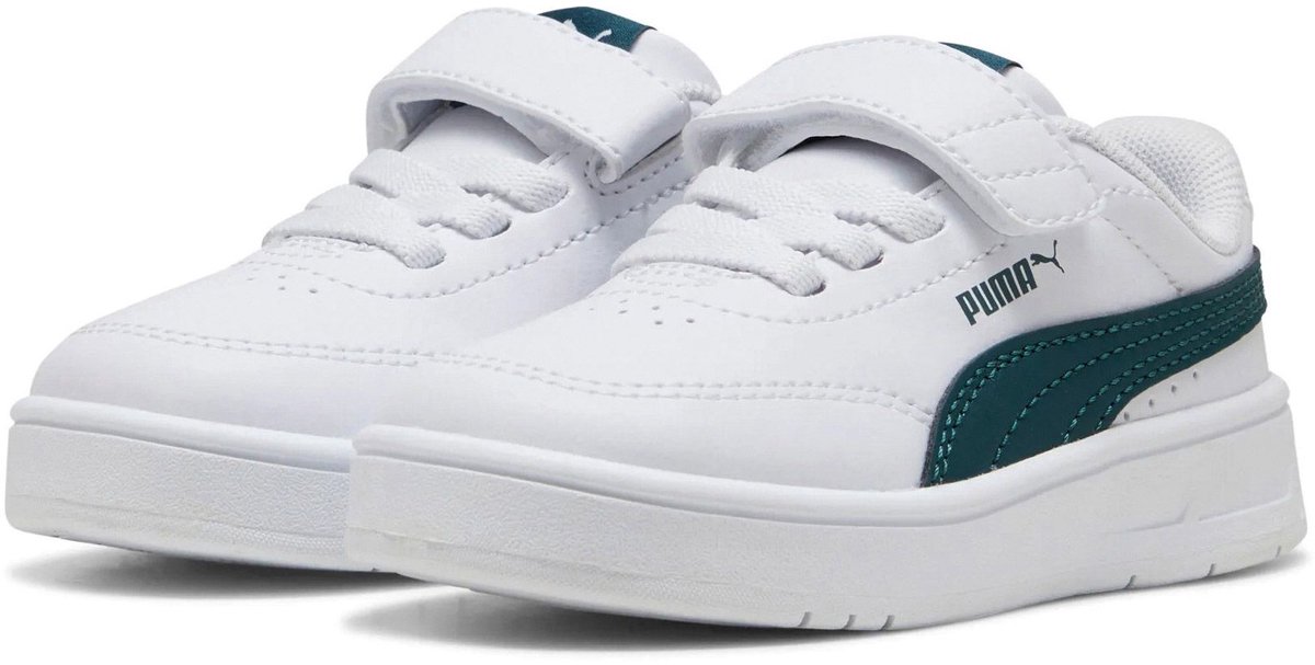 Puma Court Classic Clean AC Sneakers Junior Groen