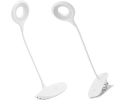 2-delige TL-lamp - TL-vloerlamp - tafellamp - bedlamp - dimbaar licht met drie standen - Een must-have voor elk huis!