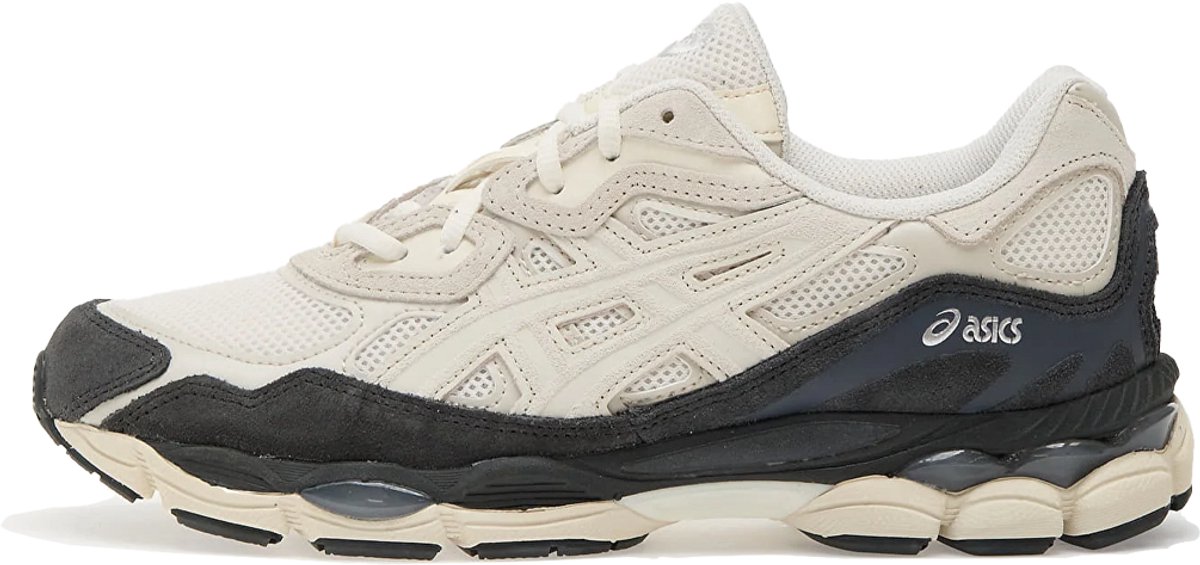 ASICS Unisex GEL-NYC White/Smoke Grey - Maat EU 43.5
