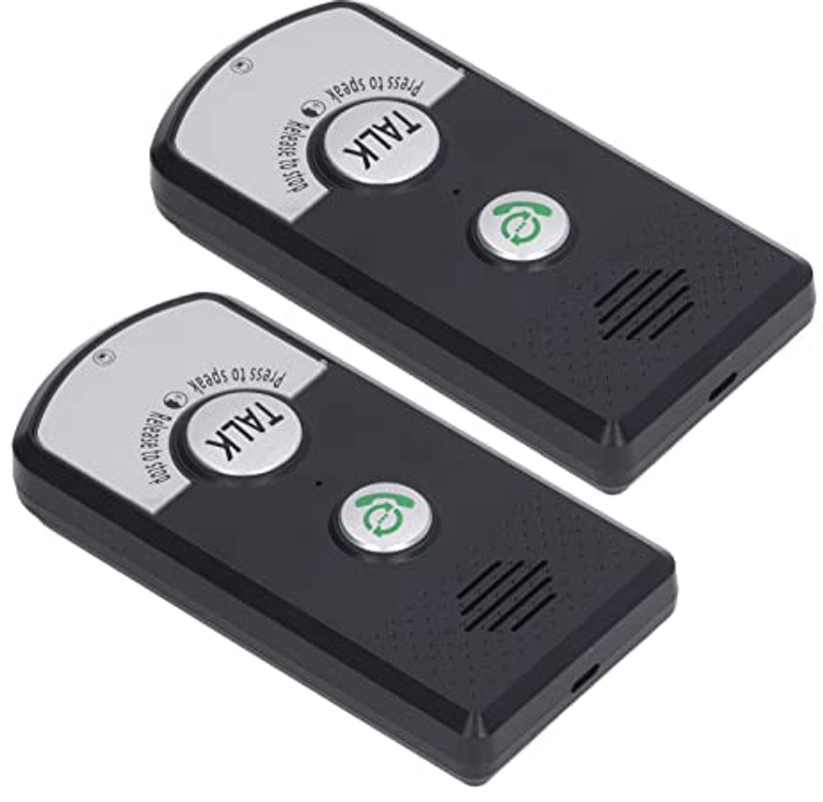 Draadloze tweeweg spraakintercom, bidirectionele draagbare walkie-talkie, werkt tot 1000 meter, draagbaar draadloos intercomsysteem, communicatiesysteem tussen kamers