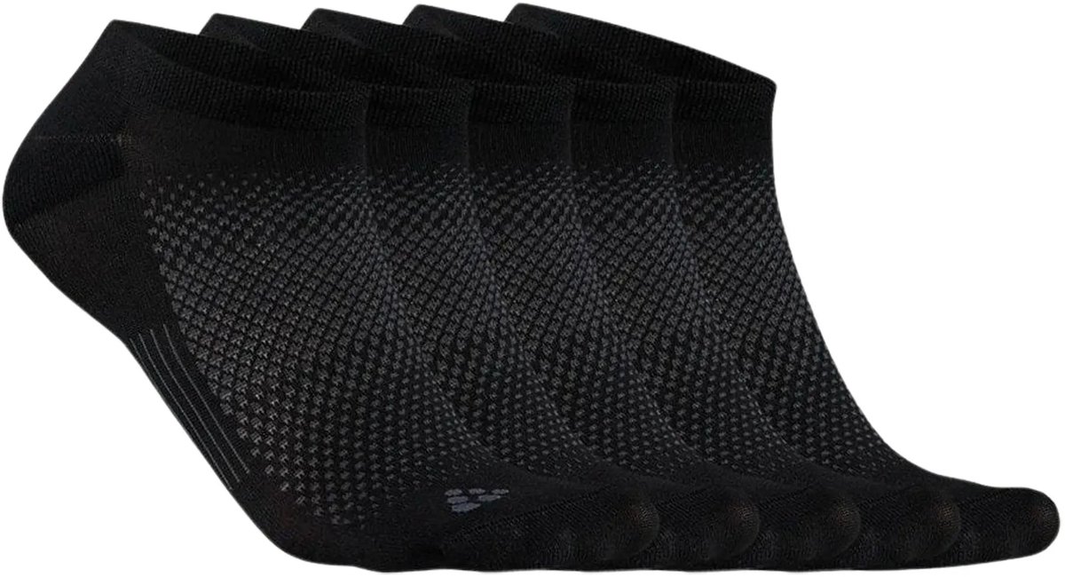 Craft CORE Dry Footies 5-Pack 1916103 - Black - 34/36