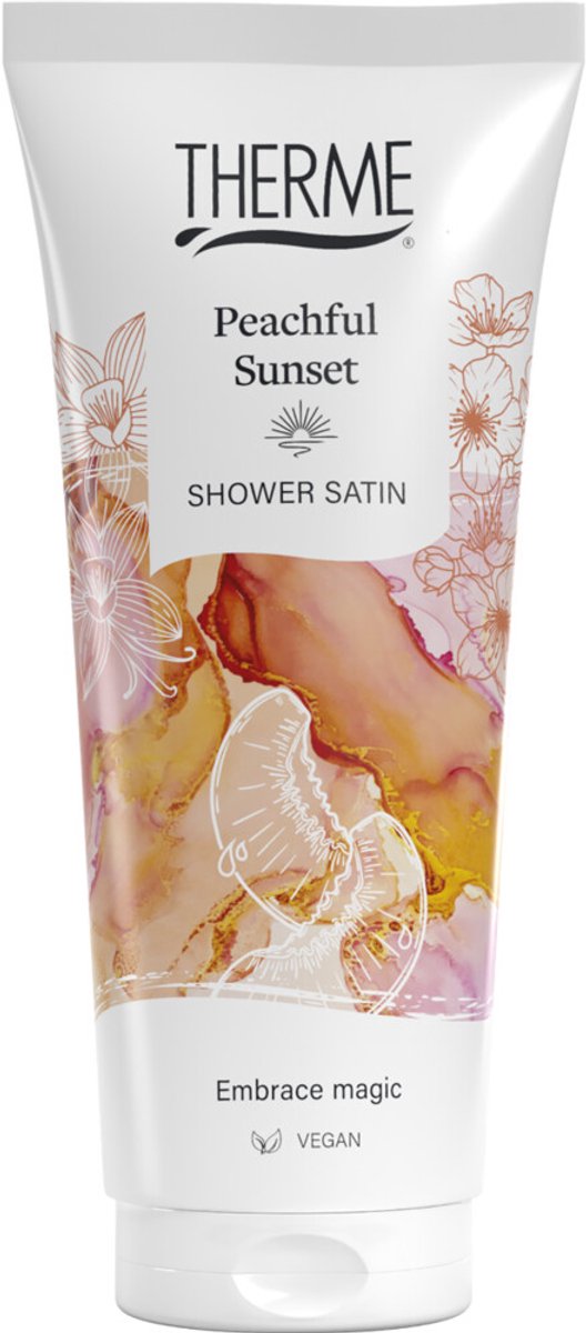 Therme Shower Satin Peachful Sunset - 200 ml