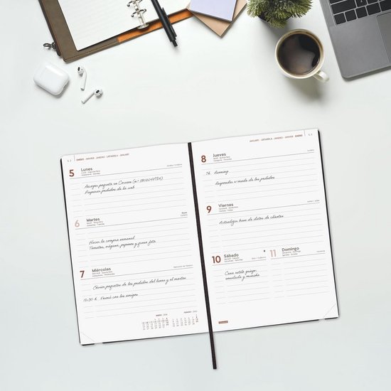 Moleskine SMDHB12WN3Y22 - Smart Diary 12 maanden, digitale kalender planner 2022, digitale weekplanner, weekplannerbeheer, harde kaft, formaat groot 13 x 21, 176 pagina's, kleur zwart