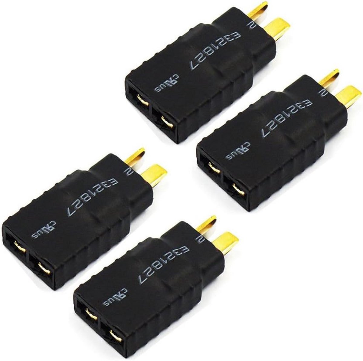 Adapter T-Stekker Mannelijk naar Traxxas Vrouwelijk voor RC Accu Connectie