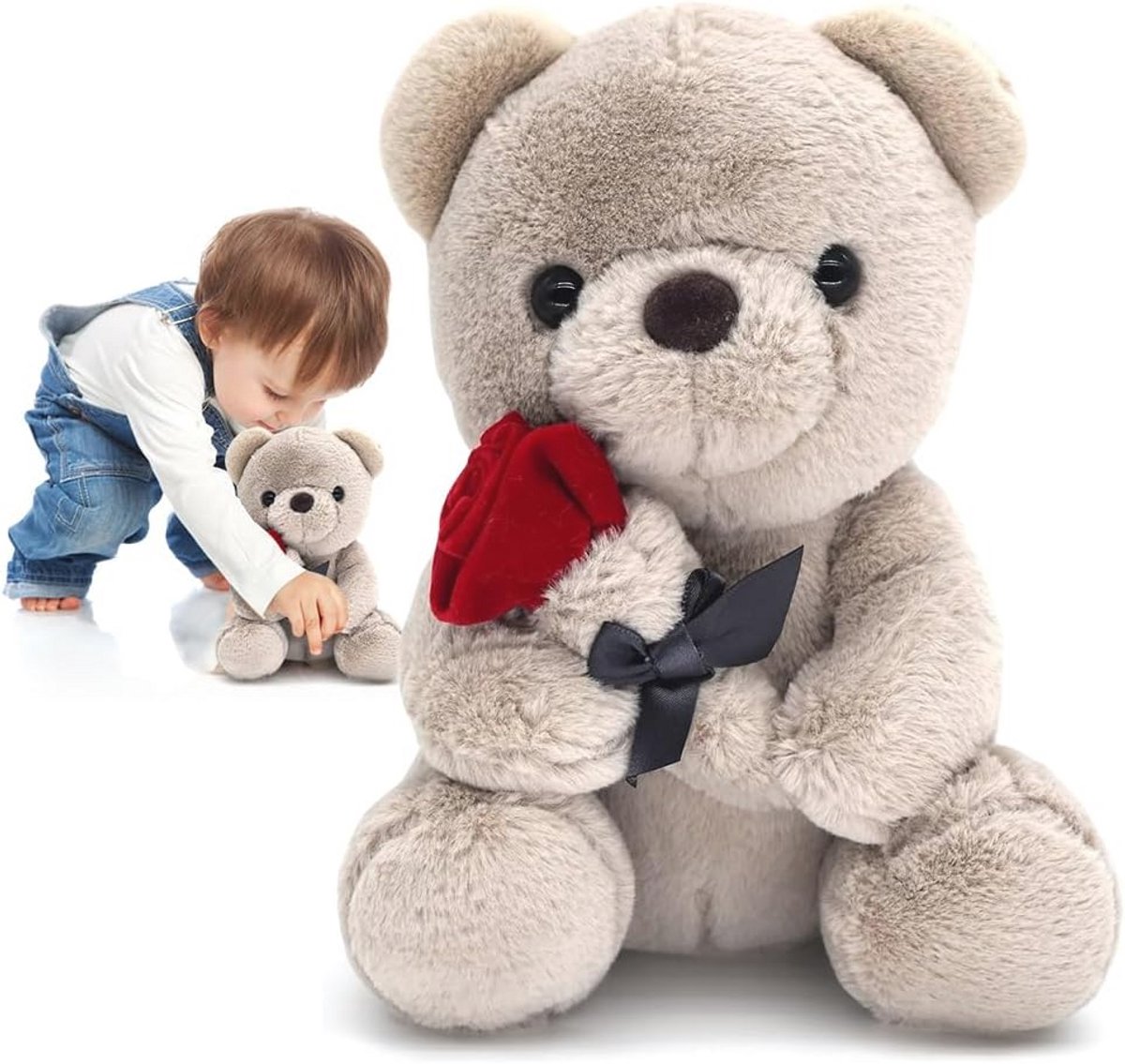 Zachte Roze Teddybeer - Schattig Cadeau voor Verjaardag, Moederdag en Valentijn