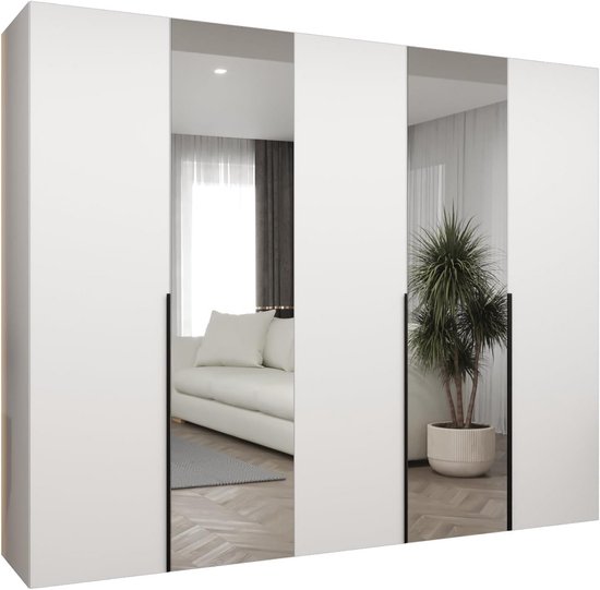 Azai - Kledingkast met schuifdeuren - Beige - 150x62x200 cm