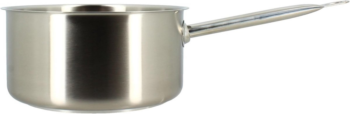 Professionele RVS Steelpan 24 cm voor Inductie - Dikke Bodem