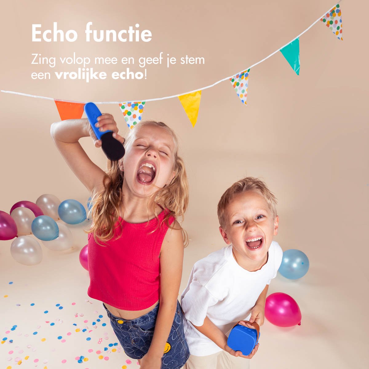 imoshion Karaoke Set - Met Bluetooth Speaker en Draadloze Microfoon - Karaokeset voor Volwassenen en Kinderen — afbeelding 3