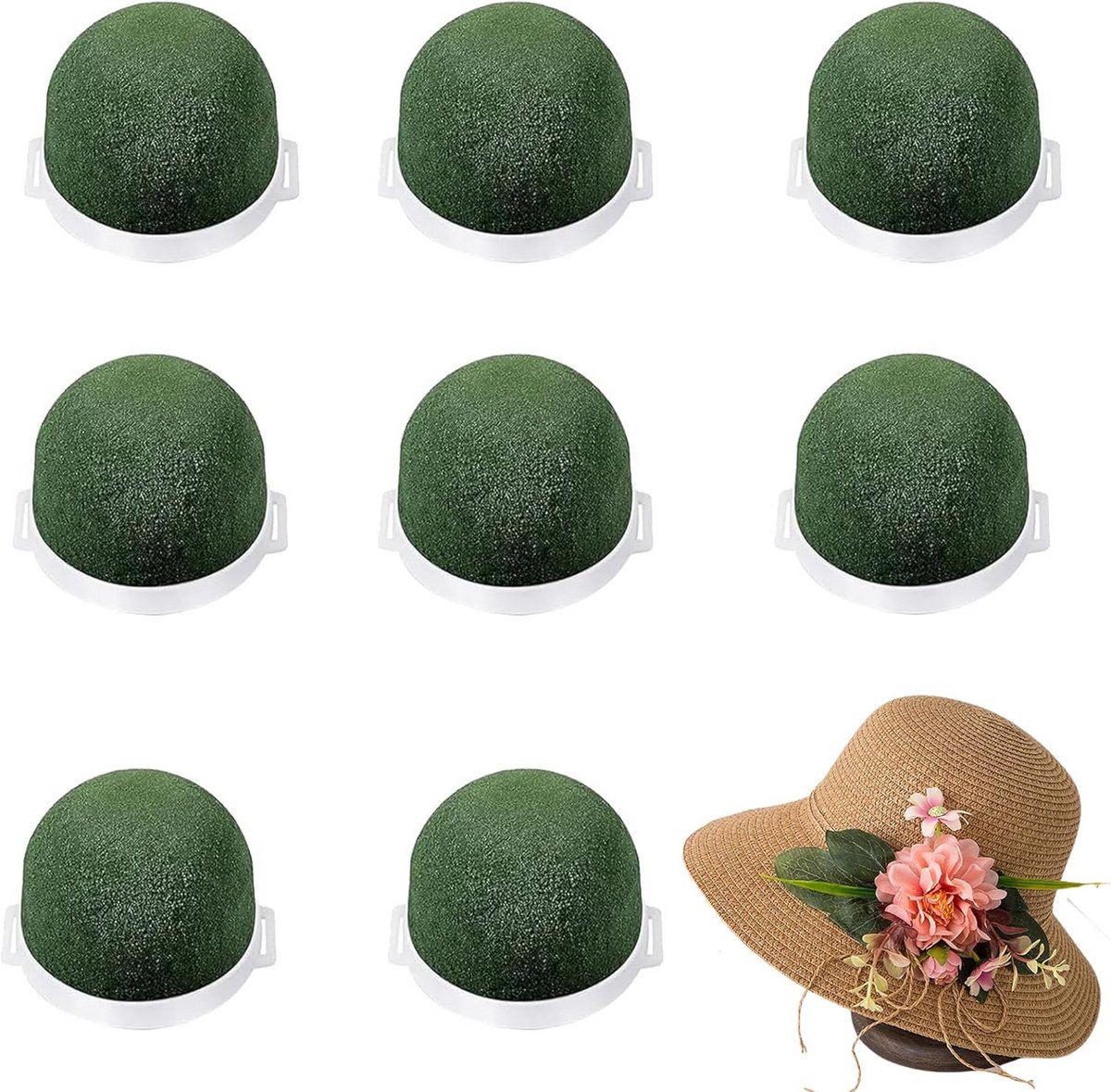 Ronde Bloemenschuim Blokken voor Bloemstukken en Decoratie