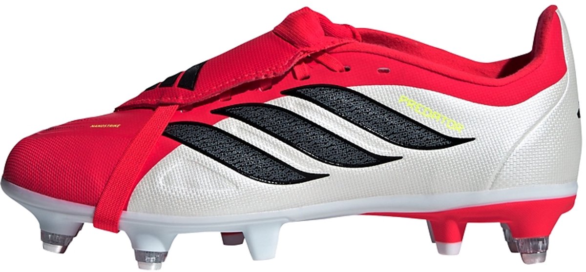 Adidas Performance Predator League Fold-Over Tongue Soft Ground Voetbalschoenen Kids - Kinderen - Rood