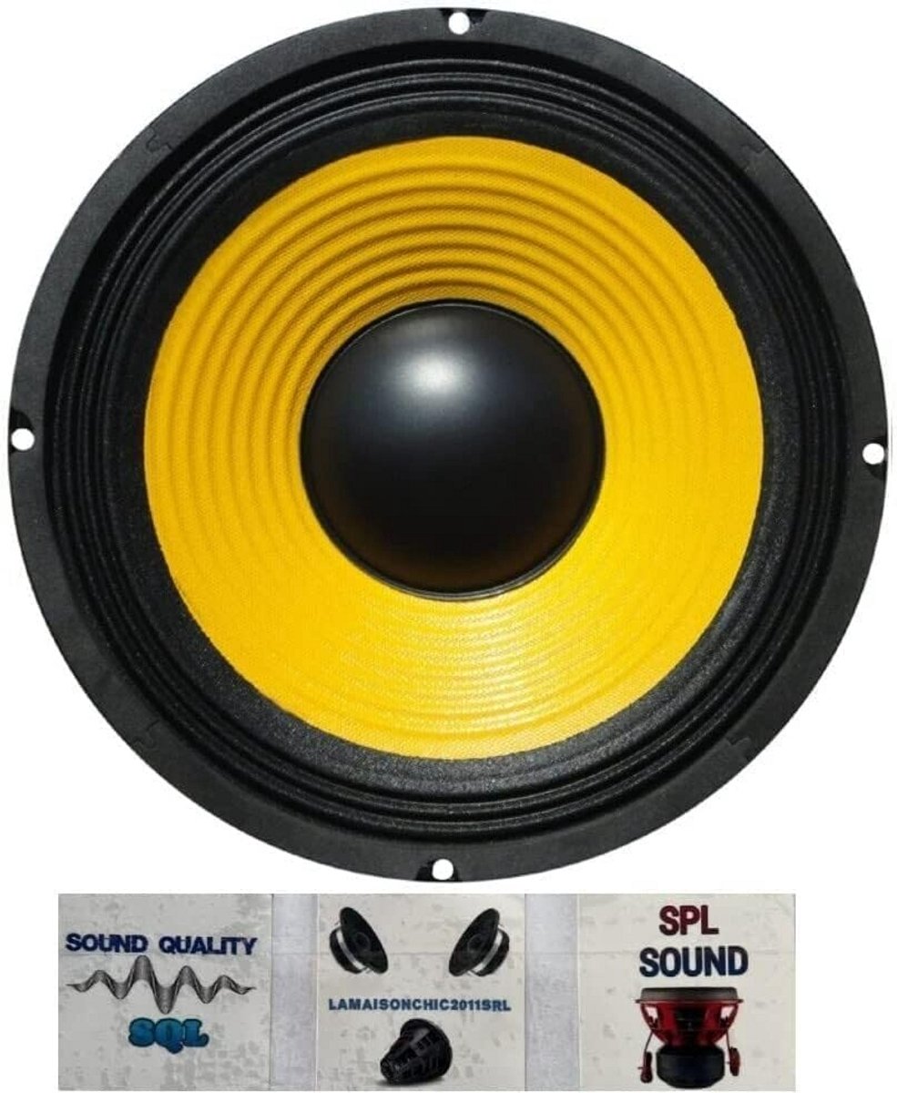 Krachtige 6.5 Inch (16.5 cm) Woofer Speaker - 50W RMS, 8 Ohm Basdriver voor Thuis, DJ en Auto