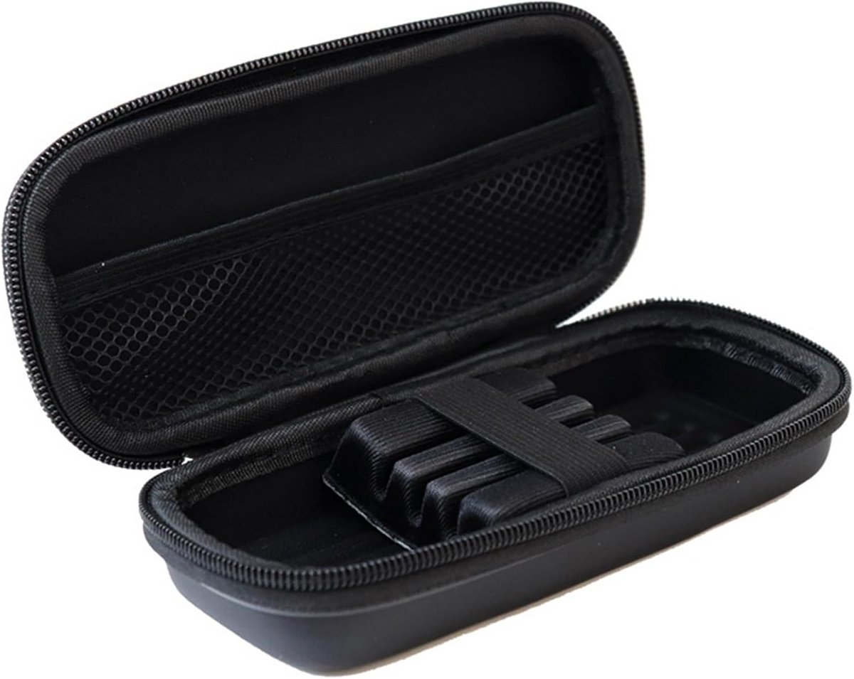 Draagbare Zwarte Dart Portemonnee voor 3 Darts en Accessoires