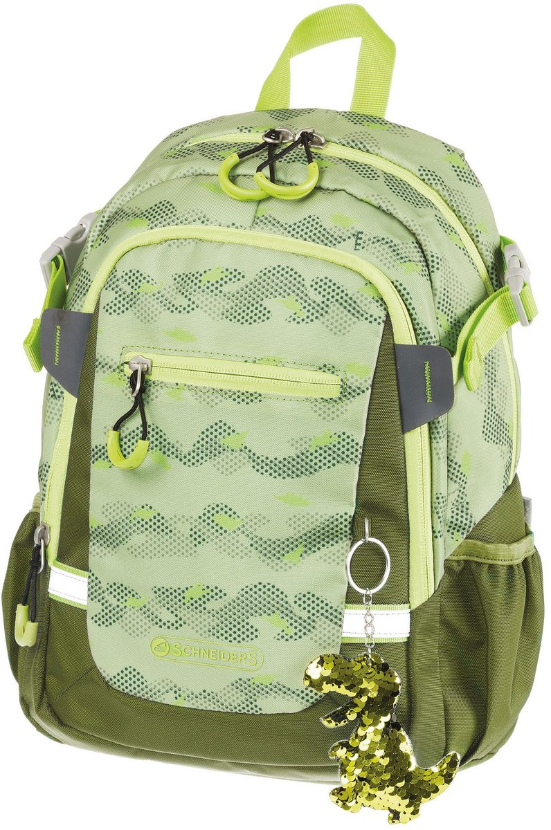 Schneiders rugzak Kids Backpack 11L Rhino Dino olijfgroen