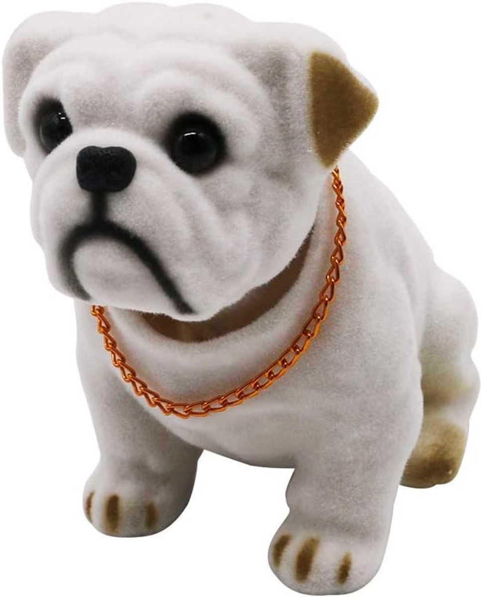 Wiebeltje Hond Decoratie voor Auto Interieur - Schuddende Hoofd Ornament