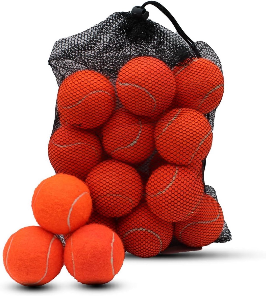 Trainings Tennisballen 20 Stuks Oranje - Geschikt voor Training en Honden