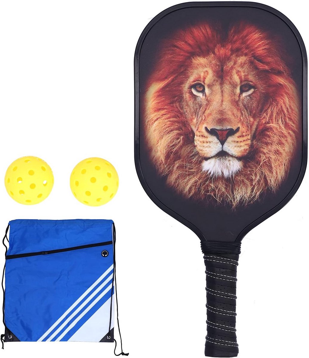 Koolstofvezel Pickleball Rackets Set - Inclusief 2 Ballen en Opbergzak