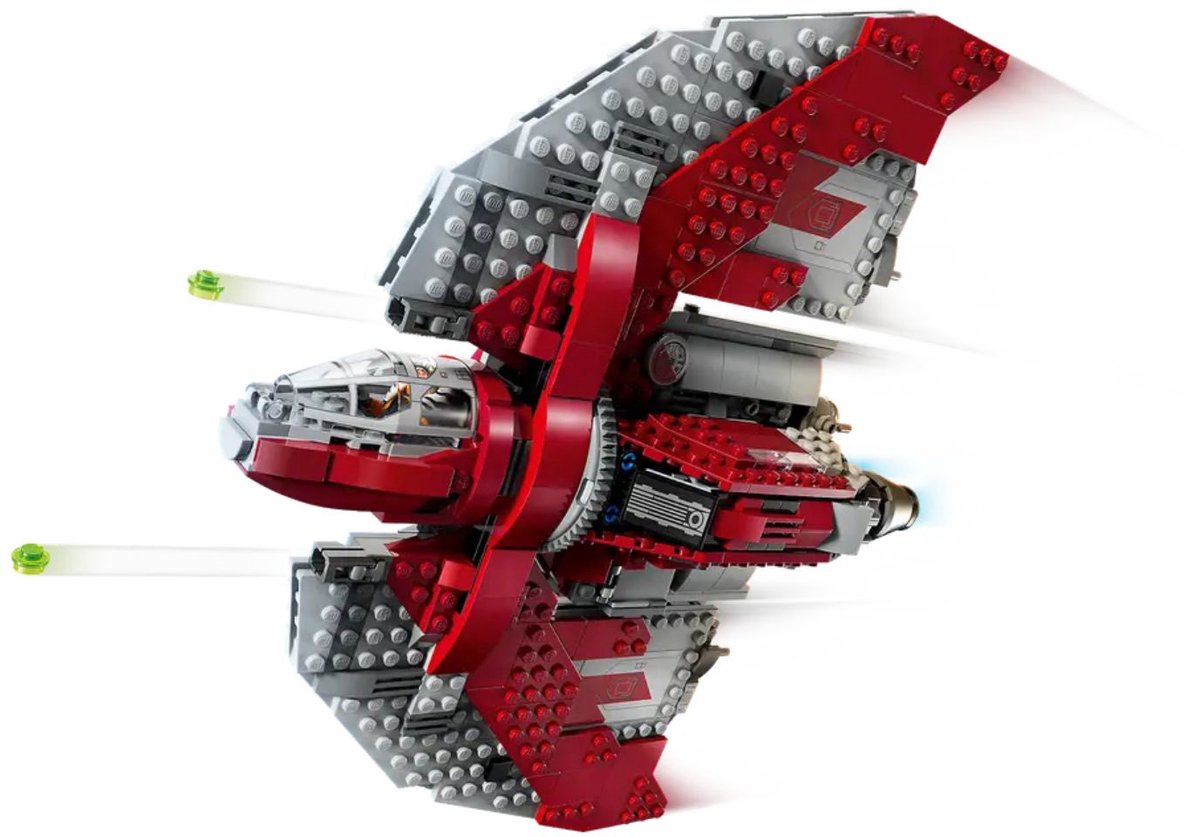 LEGO Star Wars Ahsoka Tano's T-6 Jedi shuttle Bouwbaar Ruimteschip - 75362 — afbeelding 8
