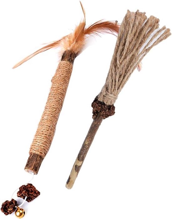 Matatabi Stick Kat: 8 Sticks Voor Katten Tandverzorging Houten Kattenspeelgoed Tegen Slechte Adem Kauwspeelgoed Natuurlijk Speelgoed Kattensticks Inovida 1278056147