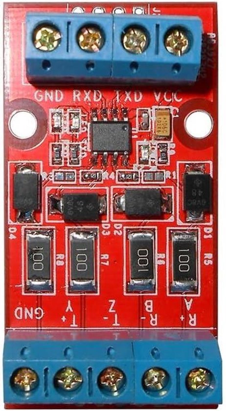 Max3490 Module 3.3V TTL naar RS422 Module Full-Duplex 422 naar Single-chip UART Serial ...